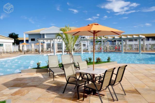 Lacqua diroma apartamento completo com fogão, geladeira, micro-ondas, Piscina 24h, acomoda até 5 pessoas Caldas Novas Esterno foto